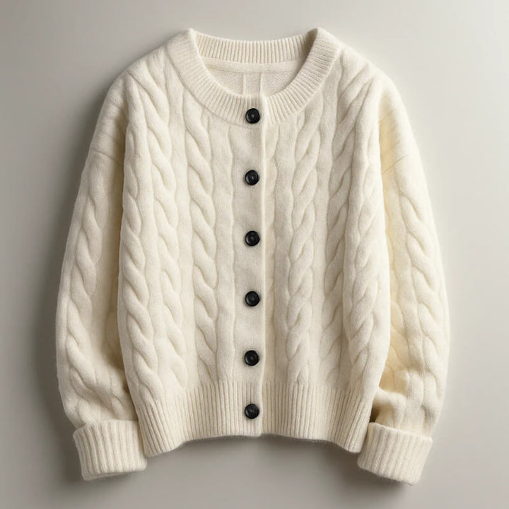 Taylor – Cable-Knit Cardigan