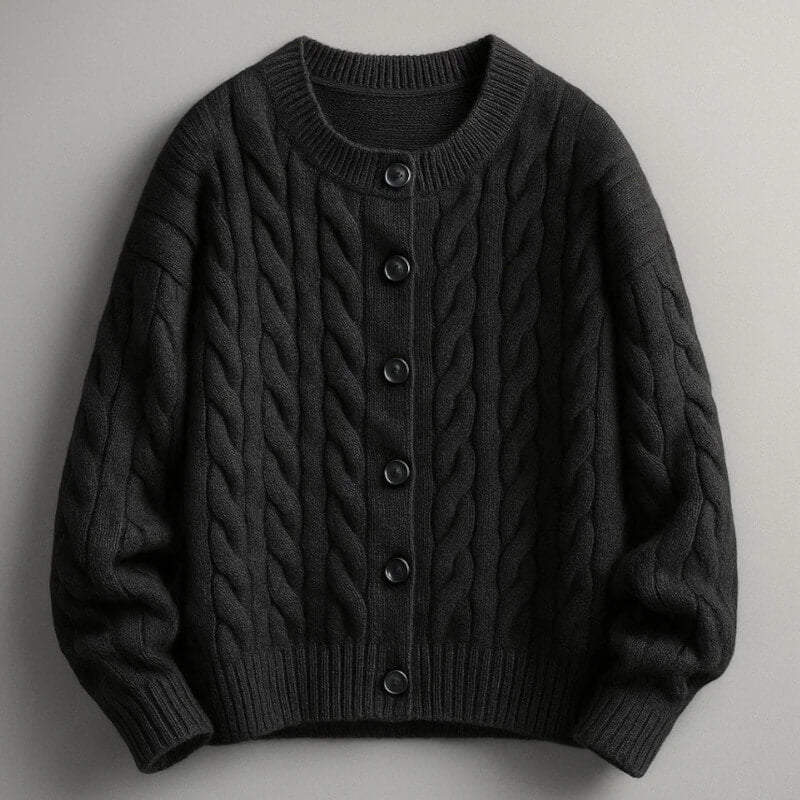 Taylor – Cable-Knit Cardigan