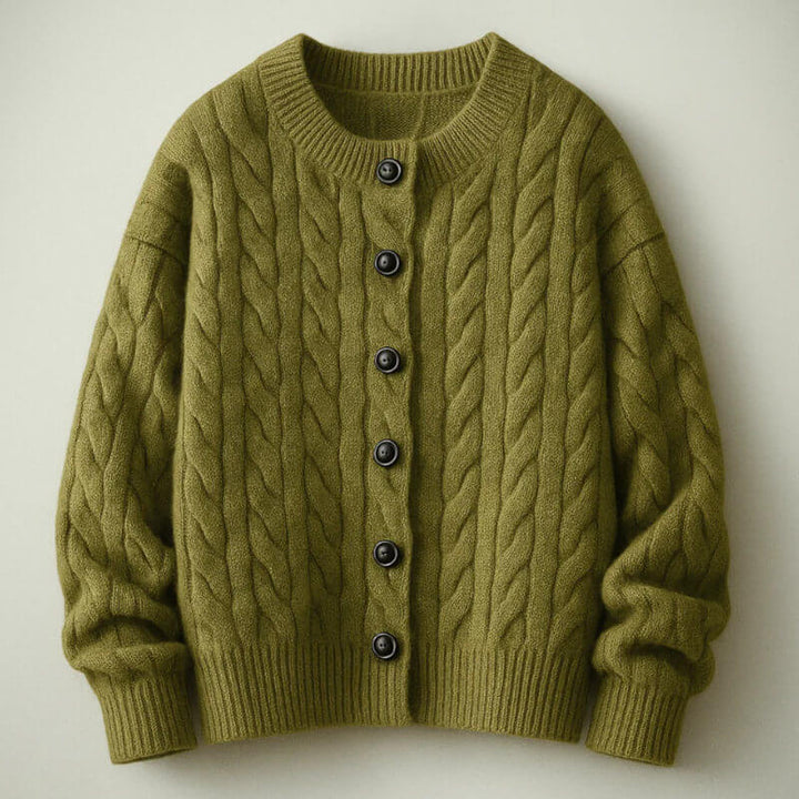Taylor – Cable-Knit Cardigan