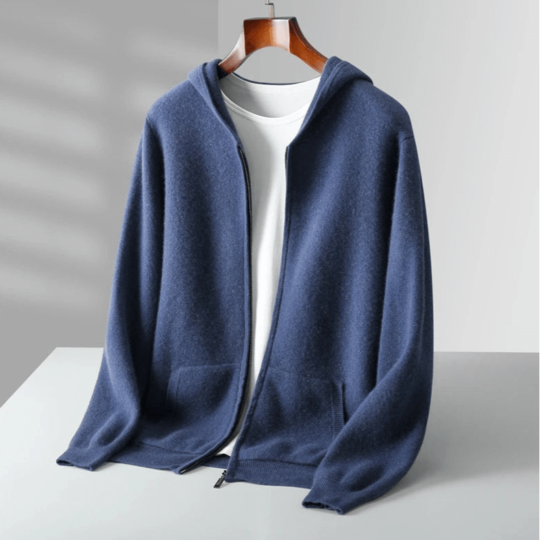 Matteo - Cashmere Zip Hoodie