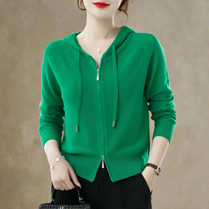 Zoe – Knit Hoodie