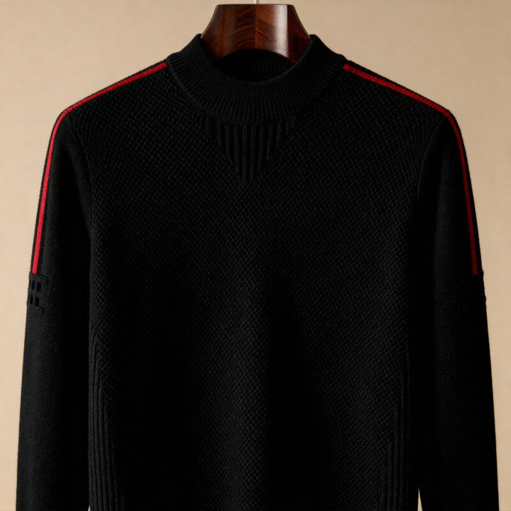 Louis – Knitted Jacquard Sweater