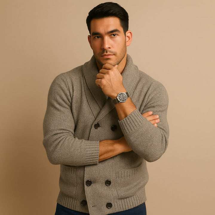 Taylor – Double Breasted Cardigan