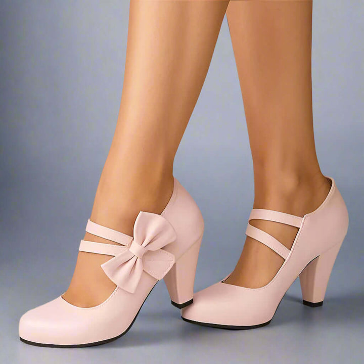 Chloe - Bow Heels
