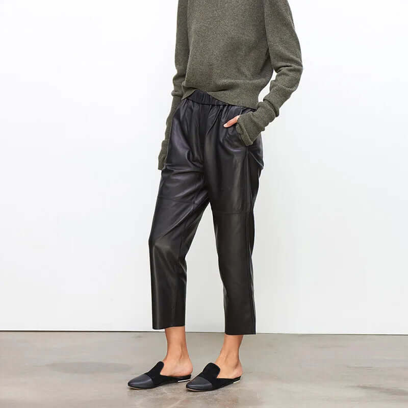 Maya - Genuine Leather Pants