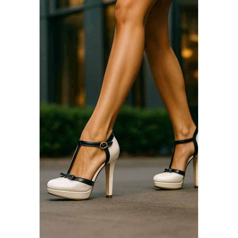 Charlotte - Bow High Heels