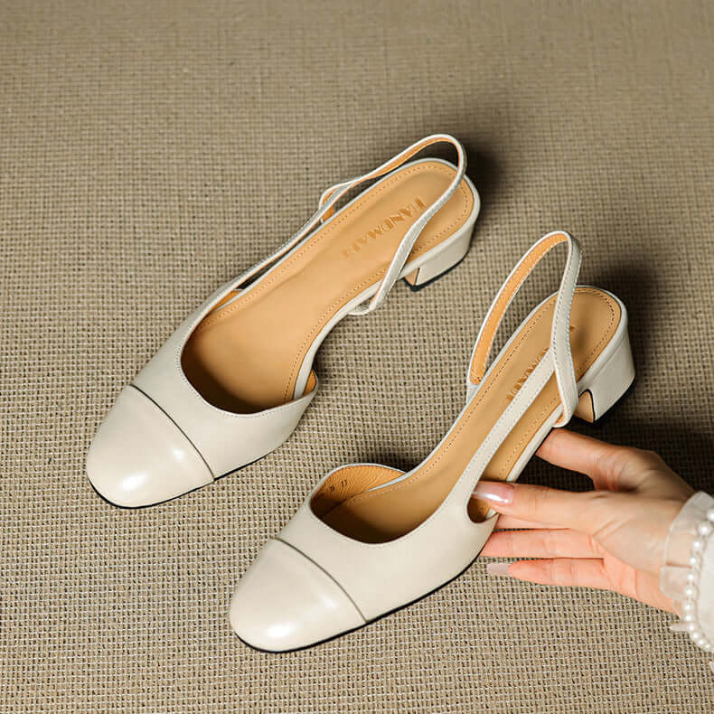 Olivia - Genuine Leather Pumps