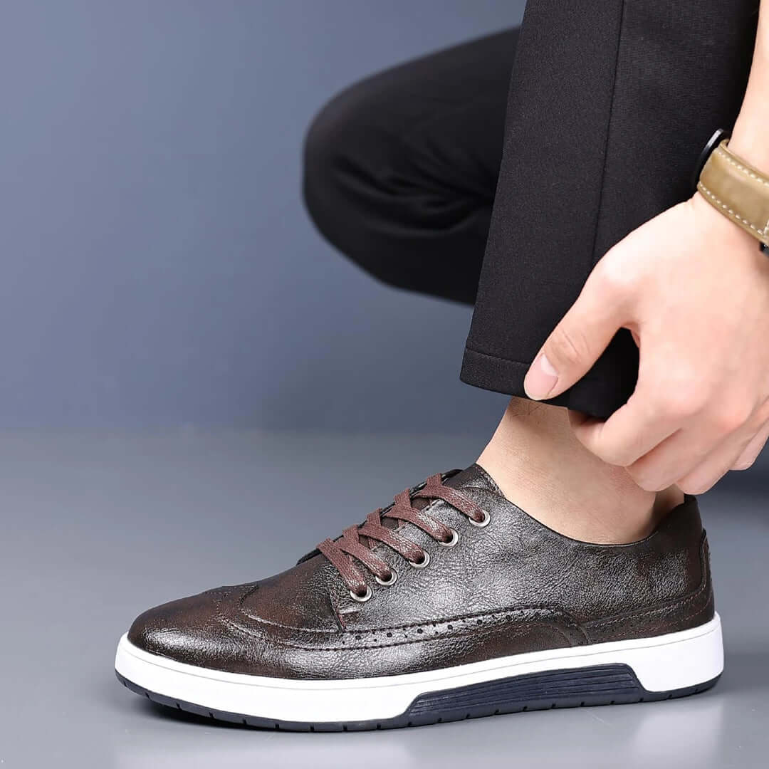 James Brogue Sneaker