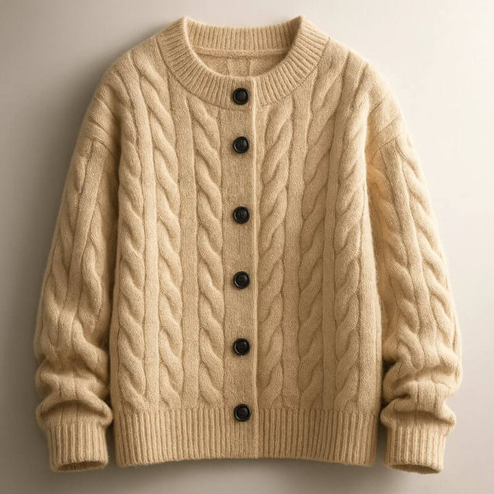 Taylor – Cable-Knit Cardigan