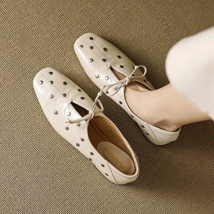 Miriam – Studded Loafers