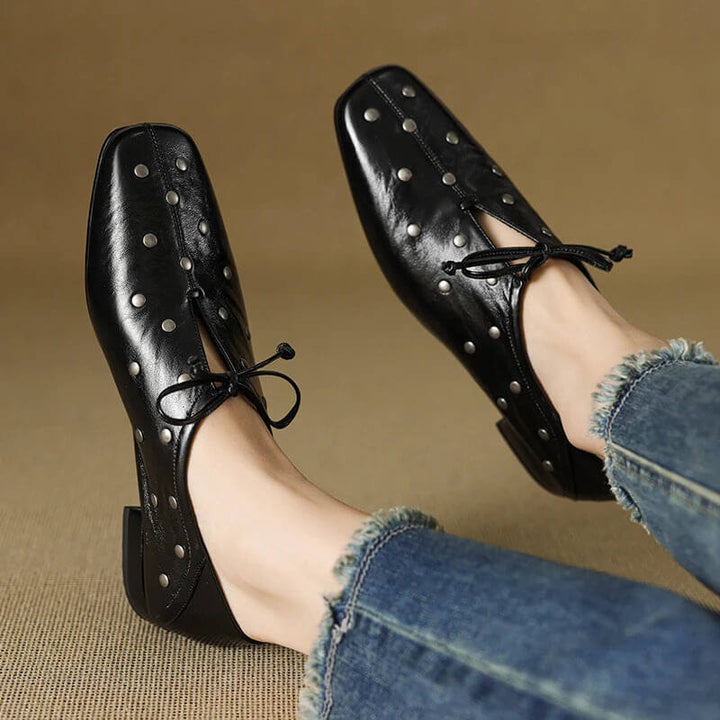 Miriam – Studded Loafers