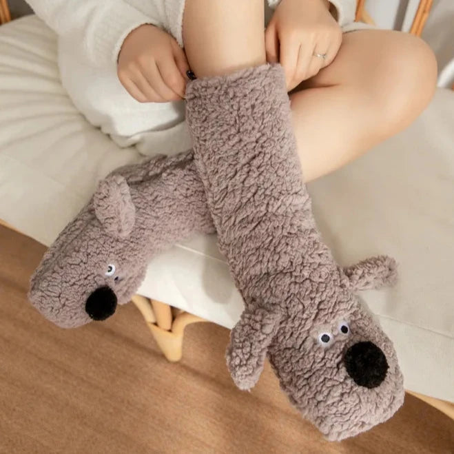 Ella – Cozy Sherpa Socks