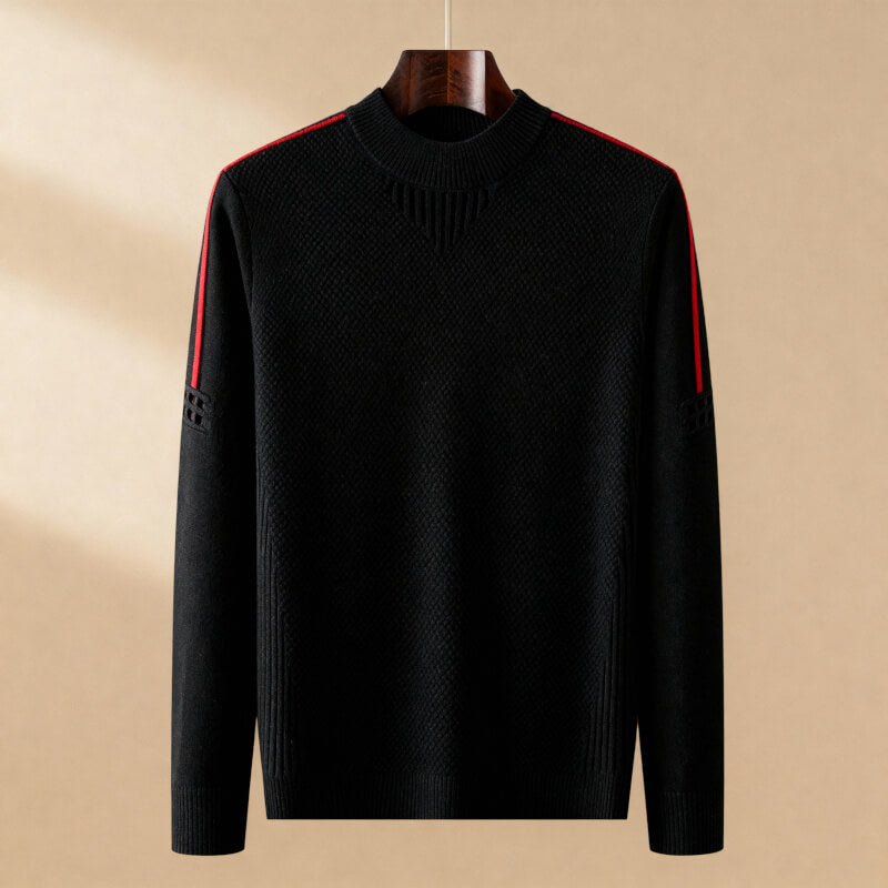 Louis – Knitted Jacquard Sweater