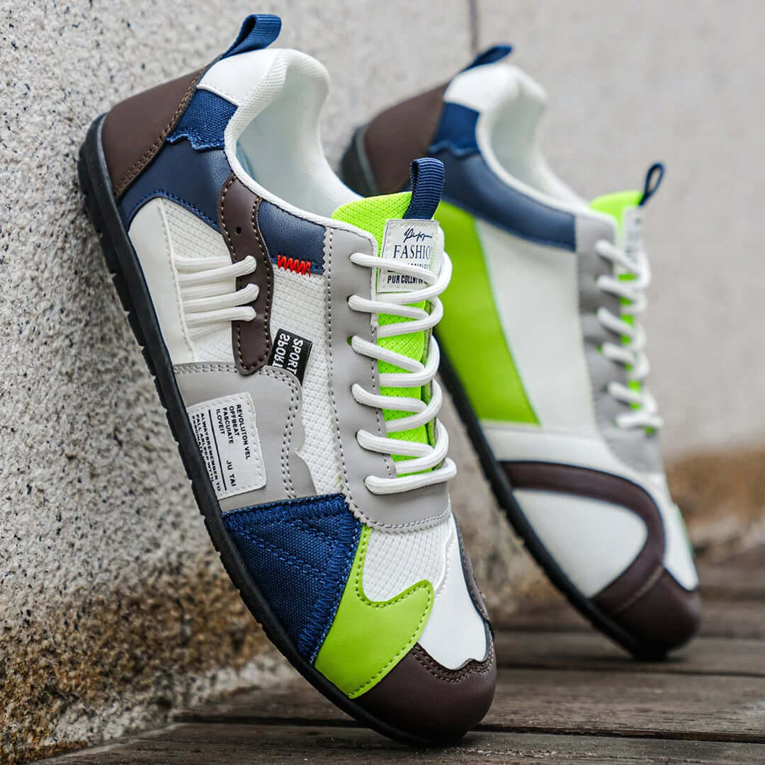 Luke - Patchwork Street Sneakers