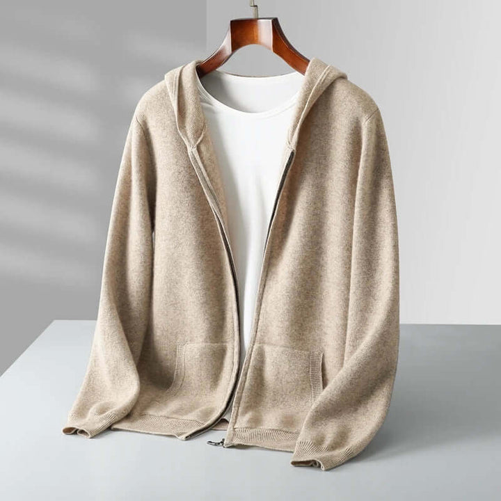 Matteo - Cashmere Zip Hoodie