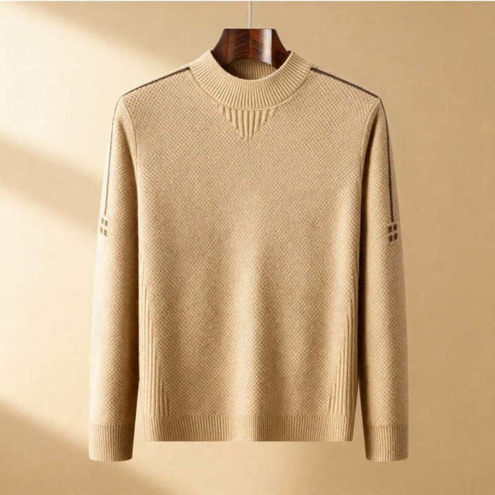 Louis – Knitted Jacquard Sweater
