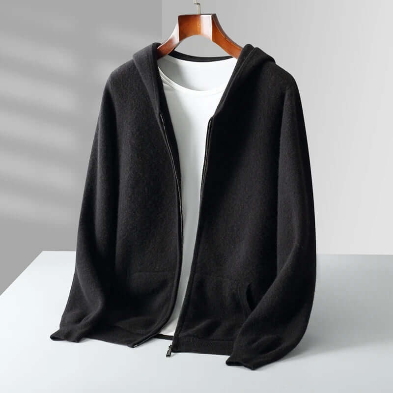 Matteo - Cashmere Zip Hoodie