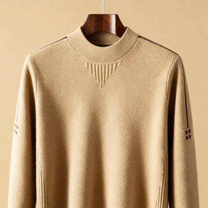 Louis – Knitted Jacquard Sweater