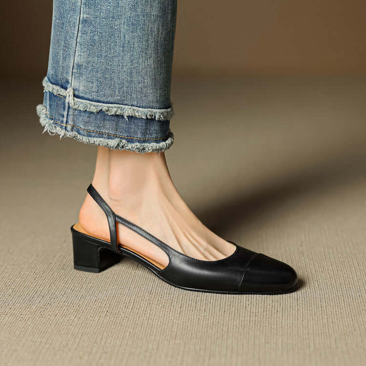 Olivia - Genuine Leather Pumps