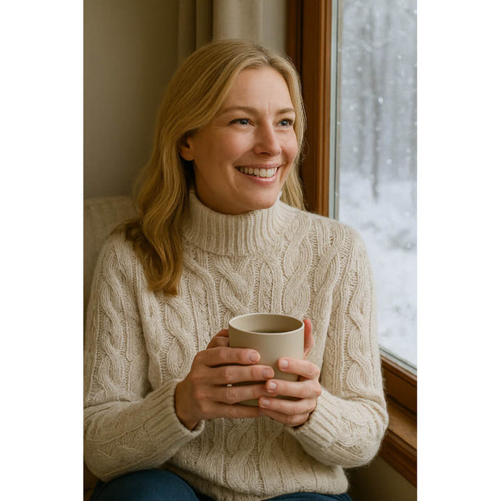 Harper - Cashmere Turtleneck Sweater