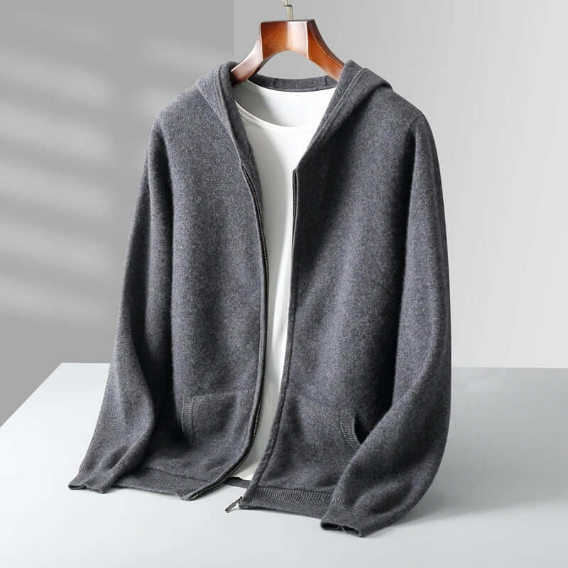 Matteo - Cashmere Zip Hoodie
