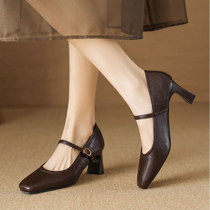 Daisy – Square Toe Heels