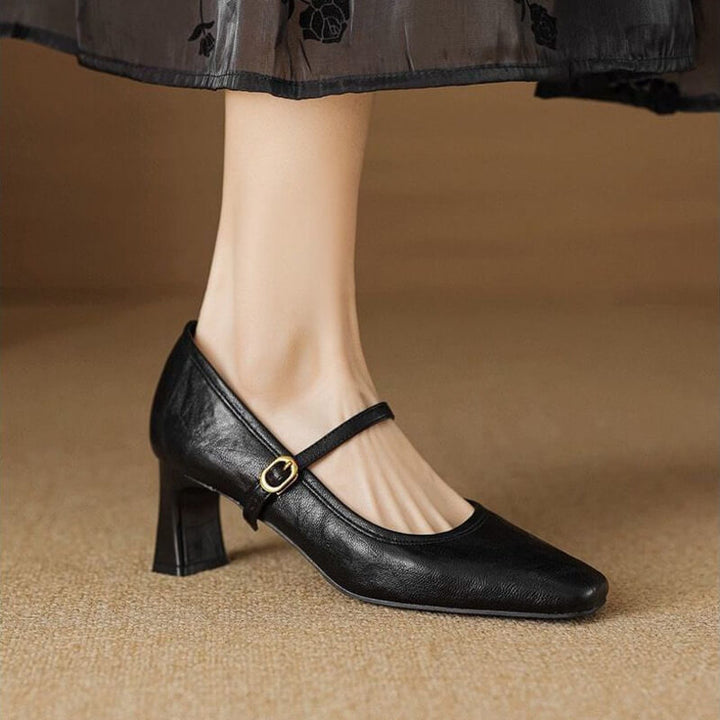 Daisy – Square Toe Heels