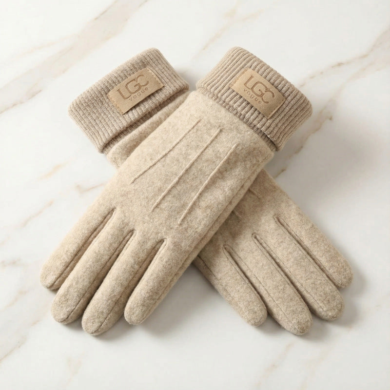 Nordic Cashmere Wool Touch Gloves