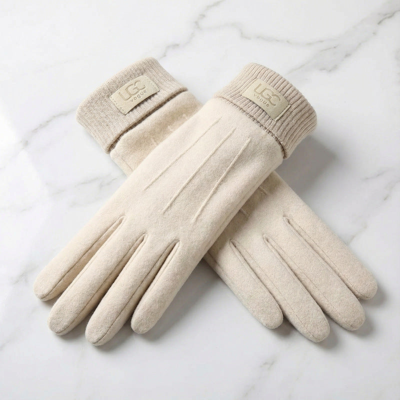 Nordic Cashmere Wool Touch Gloves