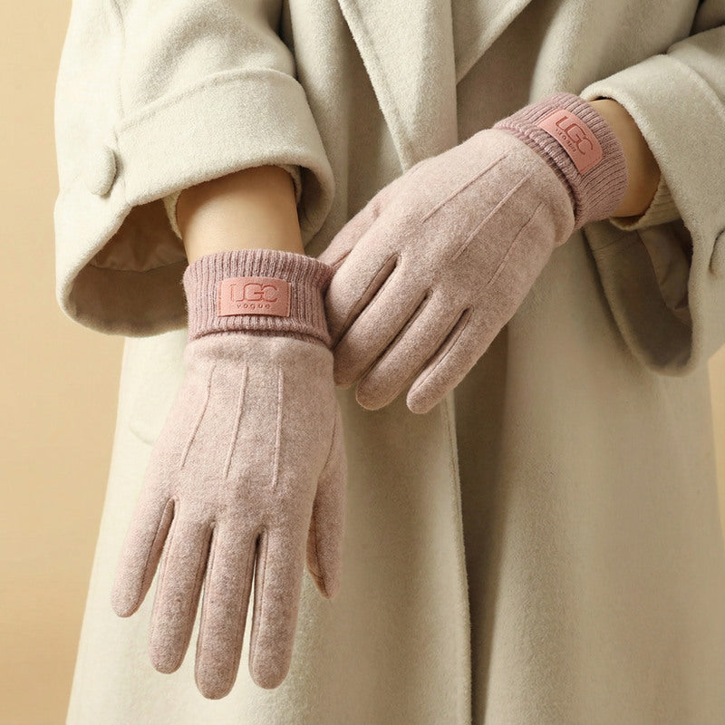 Nordic Cashmere Wool Touch Gloves