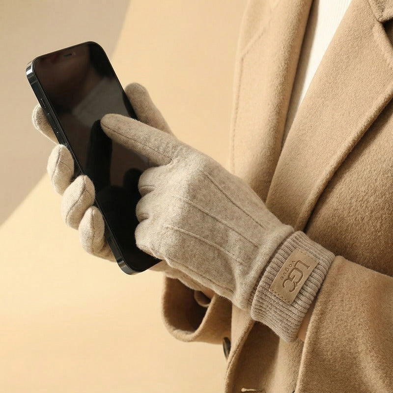 Nordic Cashmere Wool Touch Gloves